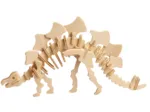 3D Wooden Jigsaw Puzzle - Stegosaurus