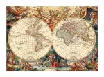 Antique World Map