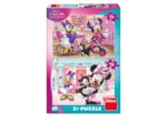 2 Puzzles - Minnie And Figaro