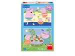 2 Puzzles - Peppa Pig: On Holidays