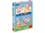 2 Puzzles - Peppa Pig: On Holidays