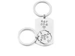 Keychain - His Only - Her One