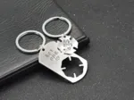 Keychain - His Only - Her One