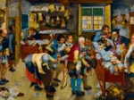 Pieter Brueghel the Younger - The Tax-collector's Office, 1615