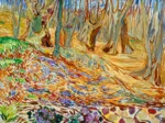 Edvard Munch - Elm Forrest in Spring, 1923