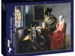 Johannes Vermeer - The Glass of Wine, 1661