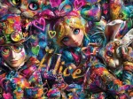 Alice in Graffitiland