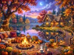 By the Fireplace