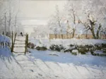 Claude Monet - The Magpie, 1868-1869