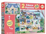2 Puzzles - Inside/Outside - House