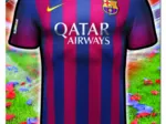 FC Barcelona's shirt
