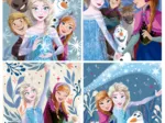 4 Puzzles - Frozen