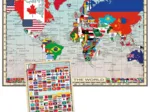 XXL Pieces - GeoPuzzles - Flags of the World