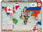 XXL Pieces - GeoPuzzles - Flags of the World