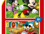 2 Puzzles Mickey Mouse - Fun House