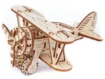 3D Wooden Jigsaw Puzzle - Biplane