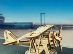 3D Wooden Jigsaw Puzzle - Biplane
