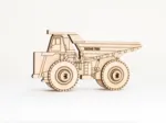 3D Wooden Jigsaw Puzzle - Belaz 2D