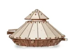 3D Wooden Jigsaw Puzzle - Da Vinci Tank