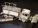3D Wooden Jigsaw Puzzle - Snowtruck