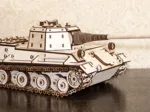 3D Wooden Jigsaw Puzzle - Tank Lowe