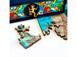 Wooden Jigsaw Puzzle - Colorfoul Dragon Bathing