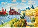 Wooden Jigsaw Puzzle - Moscow in the Year 870