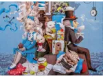 Wooden Puzzle - Alice Crazy Tea Party