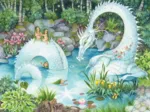 Wooden Jigsaw Puzzle - A Dragon in the Woods