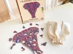 Wooden Puzzle - Elephant