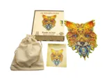 Wooden Puzzle - Cunning Fox