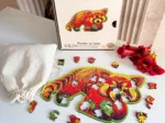 Wooden Puzzle - Red Panda