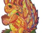 Wooden Jigsaw Puzzle - The Fluffy Squirrel