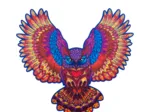 Wooden Puzzle - The Sumptuous Owl