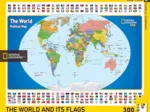 XXL Pieces - National Geographic - The World Kids Map