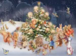 XXL Pieces - Peter Rabbit - Around the Christmas Tree