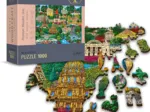 Wooden Jigsaw Puzzle - France