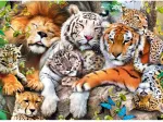 Wooden Jigsaw Puzzle - Wild Cats in the Jungle