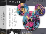 TWooden Puzzle Premium Line - he Iconic Mickey Mouse - Disney Mickey Mouse and Friends