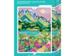 Mini Puzzle - Lever de Soleil sur les Alpes