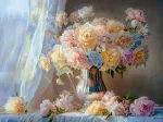 Art Collection - Pastel Peonies