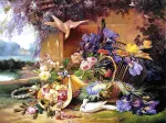 Jigsaw Puzzle - 2000 Pieces - Eugene Bidau : Elegant Still Life with Flowers