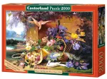 Jigsaw Puzzle - 2000 Pieces - Eugene Bidau : Elegant Still Life with Flowers