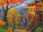Autumn City Hill
