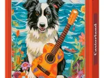 Collie, Guitar and the Sea