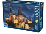 Corvinilor Castle Hunedoara at Night