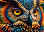 Colorful Owl