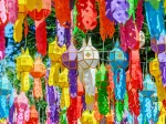 Coloured lanterns