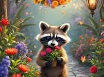 Raccoon's Secret Garden