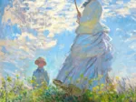 Claude Monet: Woman with a Parasol